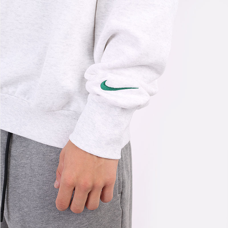 мужская серая толстовка Nike Boston Crew DJ2796-051 - цена, описание, фото 4